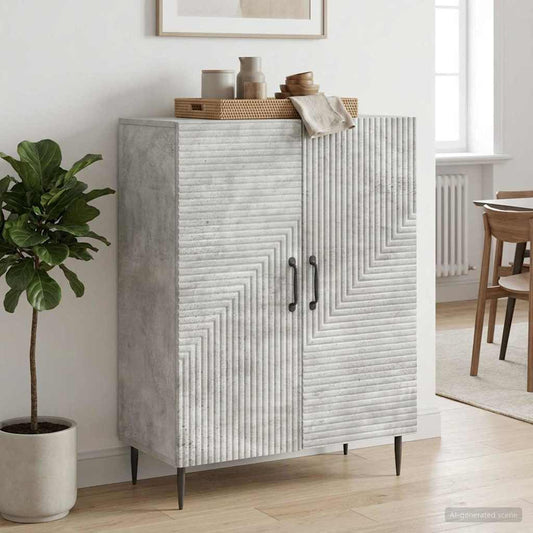 Credenza Grigio Cemento 66 x 34,5 x 89,5 cm | homemem39
