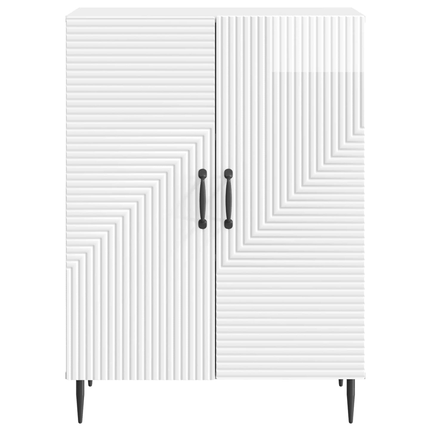 Credenza Bianco Lucido 66 x 34,5 x 89,5 cm Legno ingegnerizzato | homemem39
