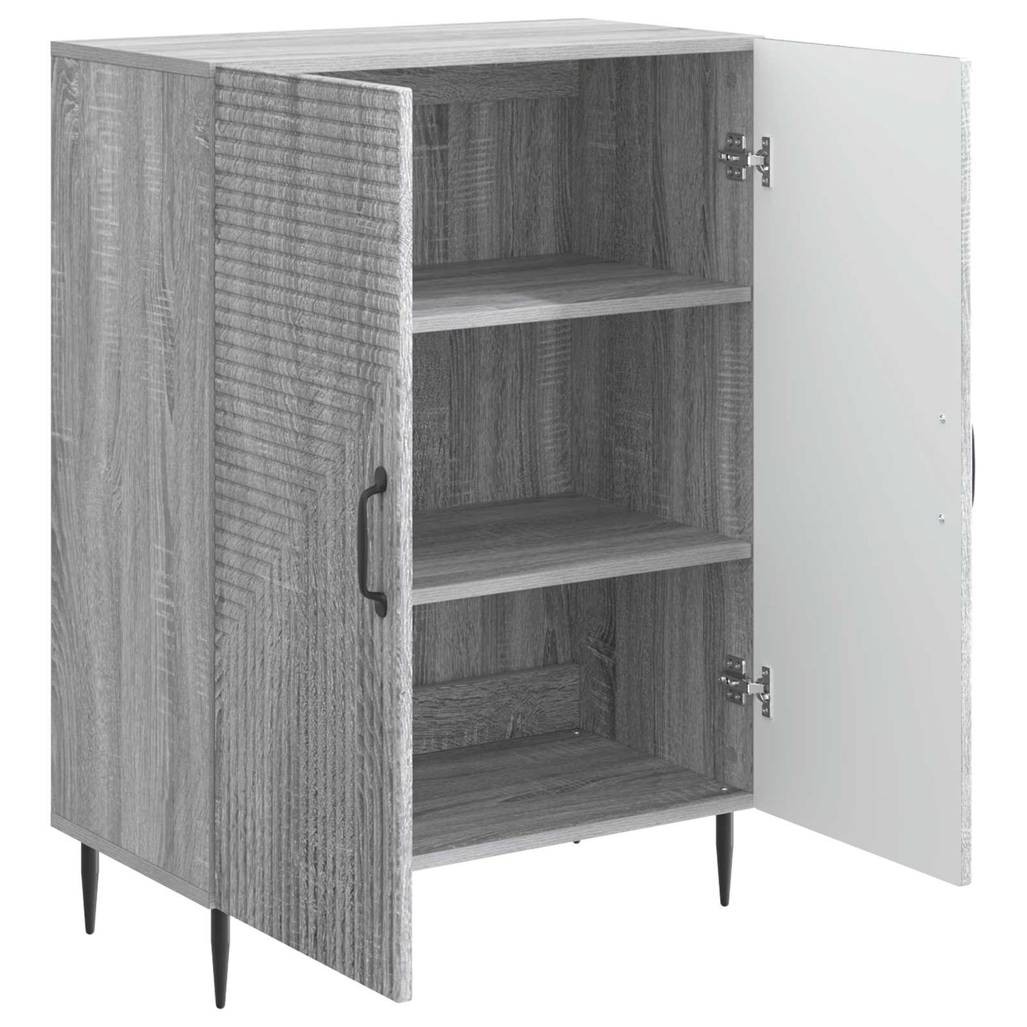 Credenza Grigio Sonoma 66 x 34,5 x 89,5 cm Legno ingegnerizzato