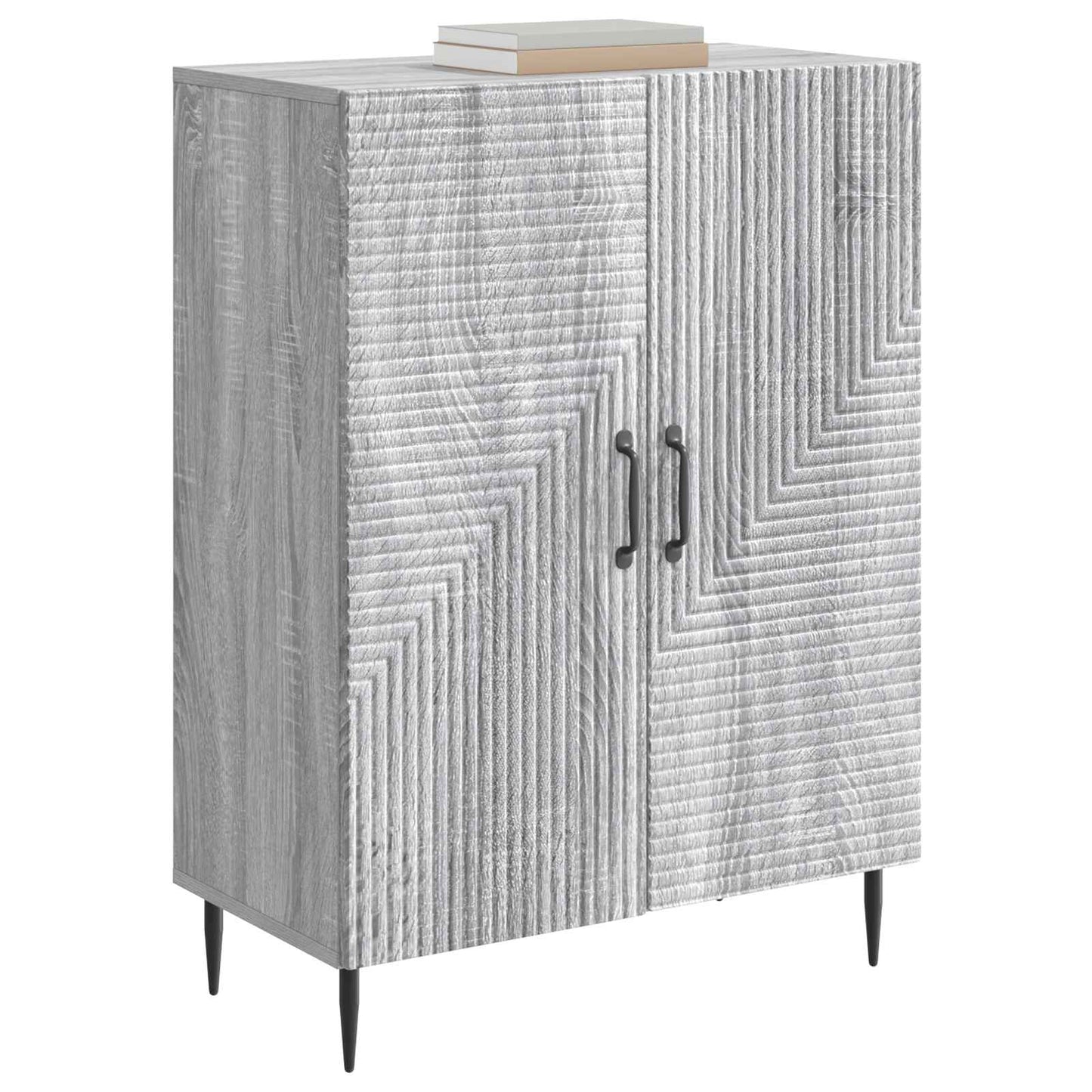 Credenza Grigio Sonoma 66 x 34,5 x 89,5 cm Legno ingegnerizzato