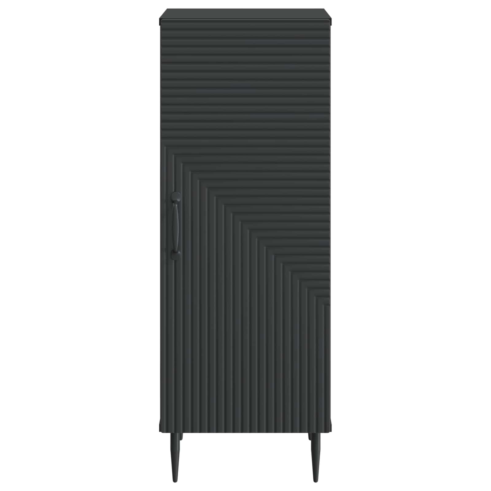 Credenza Nero 33 x 34,5 x 89,5 cm Legno ingegnerizzato | homemem39