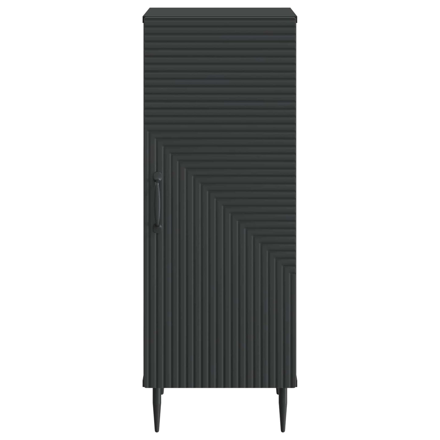Credenza Nero 33 x 34,5 x 89,5 cm Legno ingegnerizzato