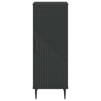 Credenza Nero 33 x 34,5 x 89,5 cm Legno ingegnerizzato