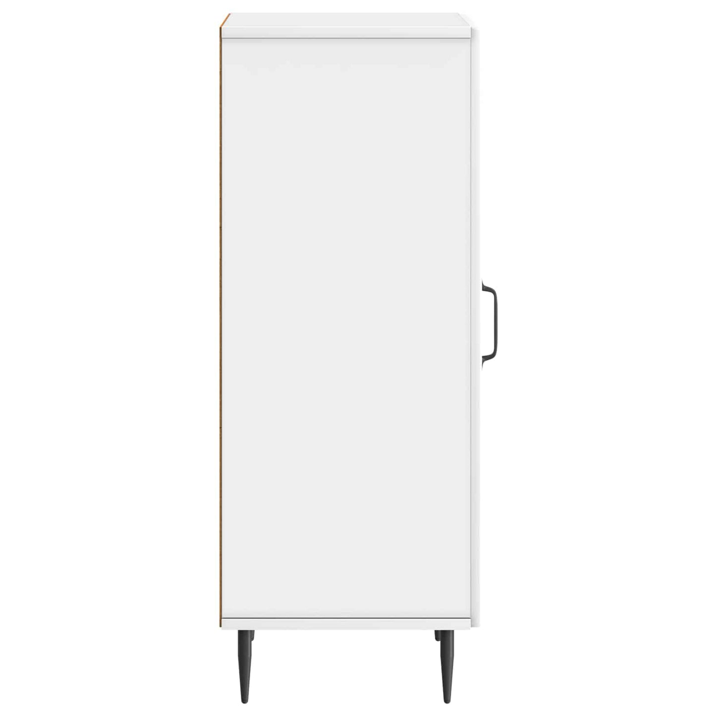 Credenza Bianco Lucido 33 x 34,5 x 89,5 cm Legno ingegnerizzato | homemem39