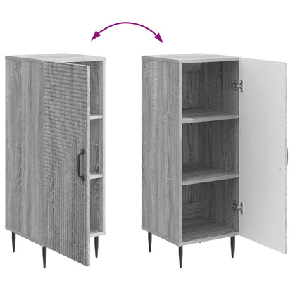 Credenza Grigio Sonoma 33 x 34,5 x 89,5 cm Legno ingegnerizzato