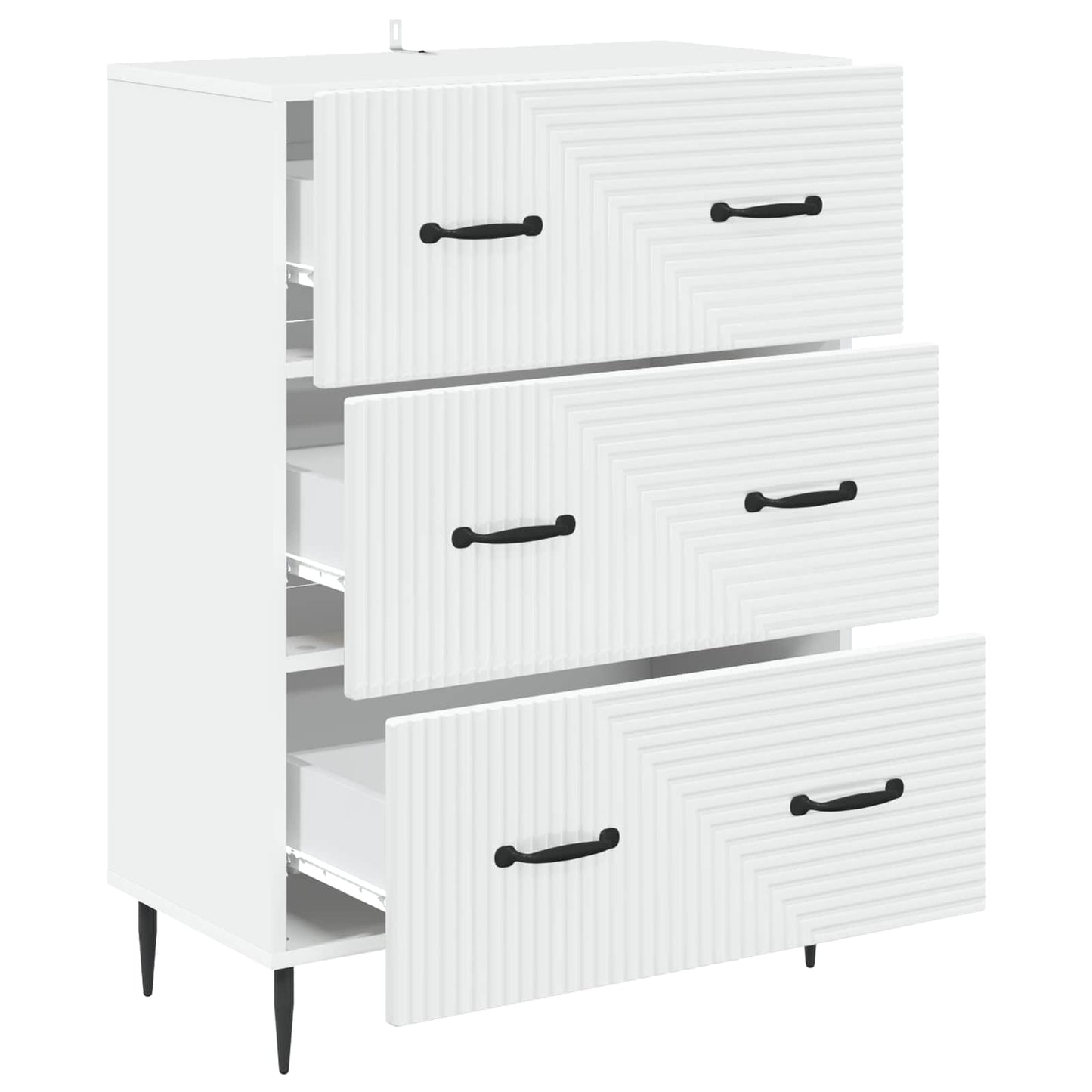 Mobile con Cassetti Bianco 66 x 34,5 x 89,5 cm