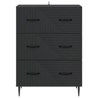 Mobile con Cassetti Nero 66 x 34,5 x 89,5 cm | homemem39
