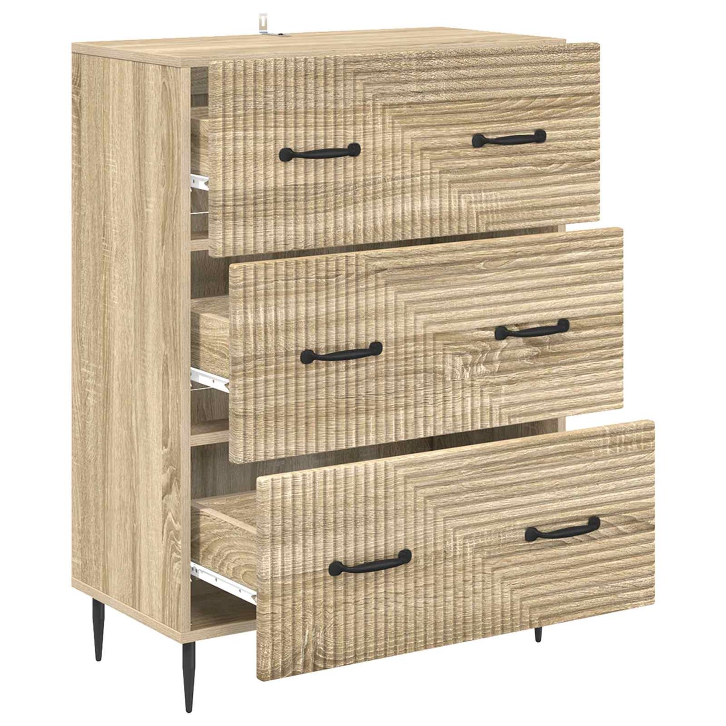 Mobile con Cassetti Rovere Sonoma 66 x 34,5 x 89,5 cm | homemem39