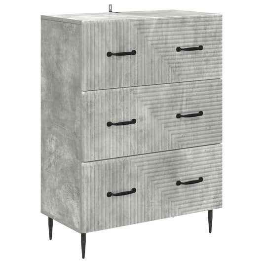 Mobile con Cassetti Grigio Cemento 66 x 34,5 x 89,5 cm | homemem39