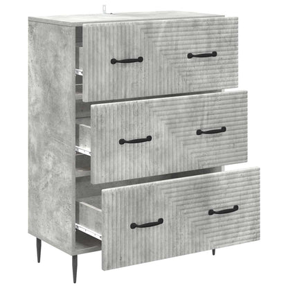 Mobile con Cassetti Grigio Cemento 66 x 34,5 x 89,5 cm | homemem39