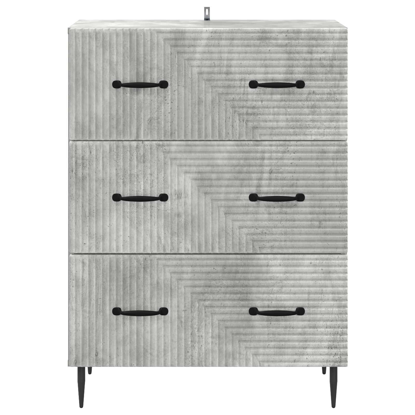Mobile con Cassetti Grigio Cemento 66 x 34,5 x 89,5 cm | homemem39