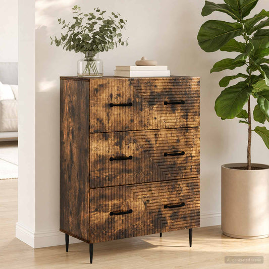 Mobile con Cassetti Rovere Fumo 66 x 34,5 x 89,5 cm