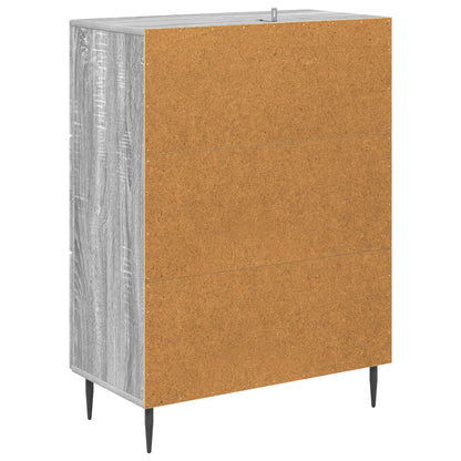 Mobile con Cassetti Sonoma grigio 66 x 34,5 x 89,5 cm