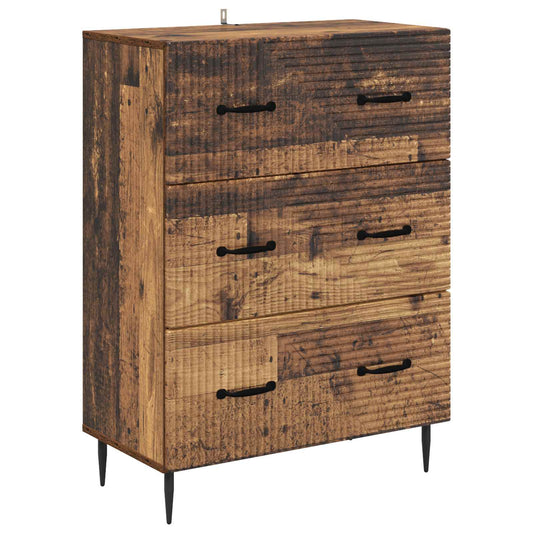 Mobile con Cassetti Legno antico 66 x 34,5 x 89,5 cm