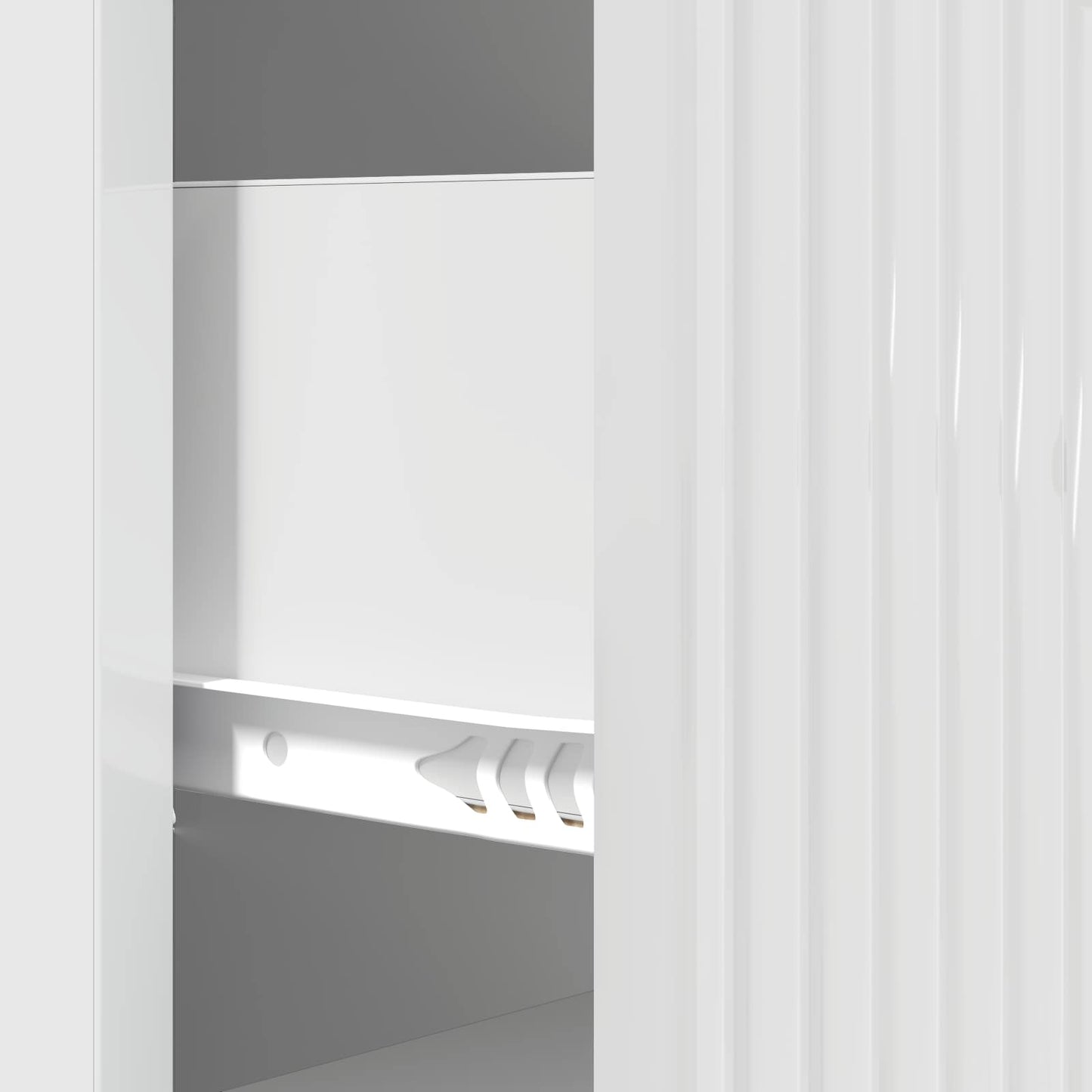 Mobile con Cassetti Bianco Lucido 33 x 34,5 x 89,5 cm