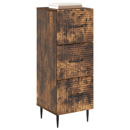 Mobile con Cassetti Rovere Fumo 33 x 34,5 x 89,5 cm