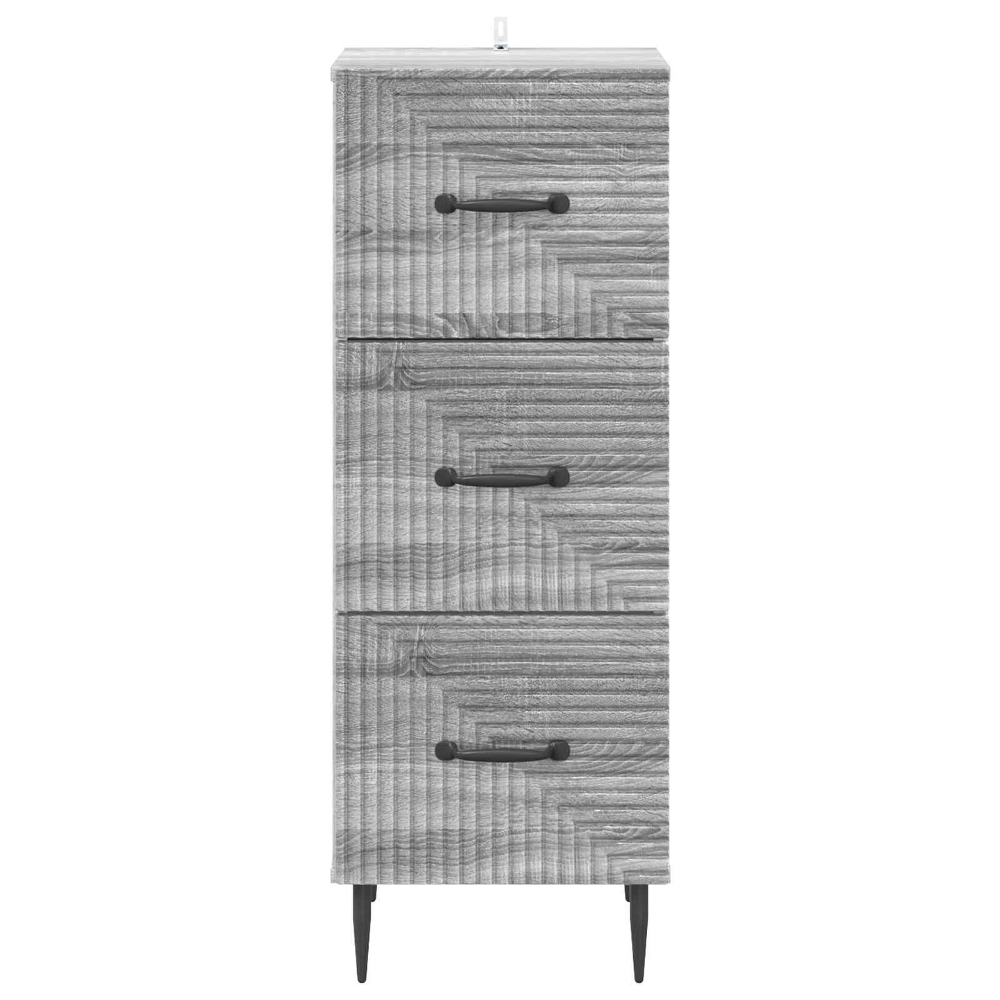 Mobile con Cassetti Grigio Sonoma 33 x 34,5 x 89,5 cm