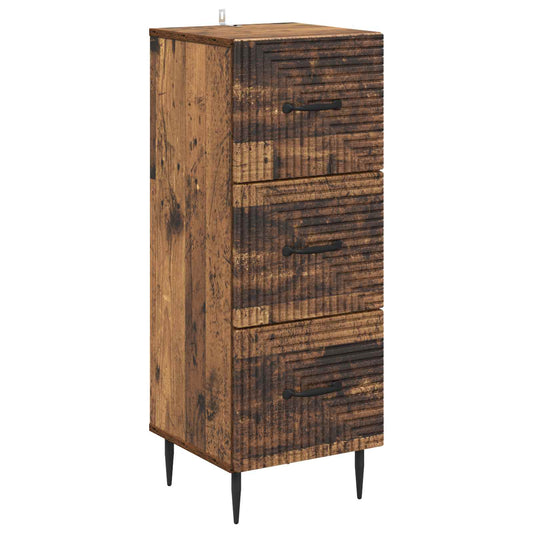 Mobile con Cassetti Legno antico 33 x 34,5 x 89,5 cm