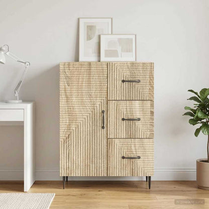 Credenza Rovere Sonoma 66 x 34,5 x 89,5 cm Legno ingegnerizzato
