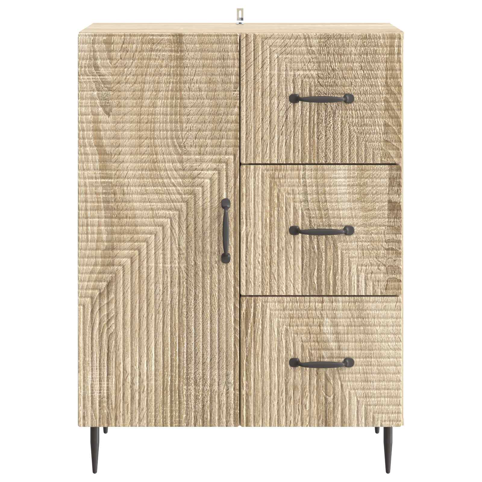 Credenza Rovere Sonoma 66 x 34,5 x 89,5 cm Legno ingegnerizzato | homemem39
