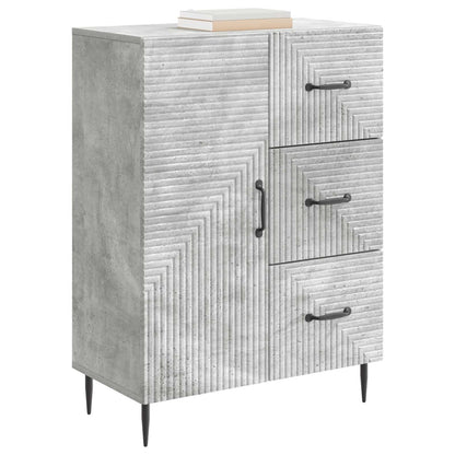 Credenza con cassetto Grigio Cemento 66 x 34,5 x 89,5 cm | homemem39