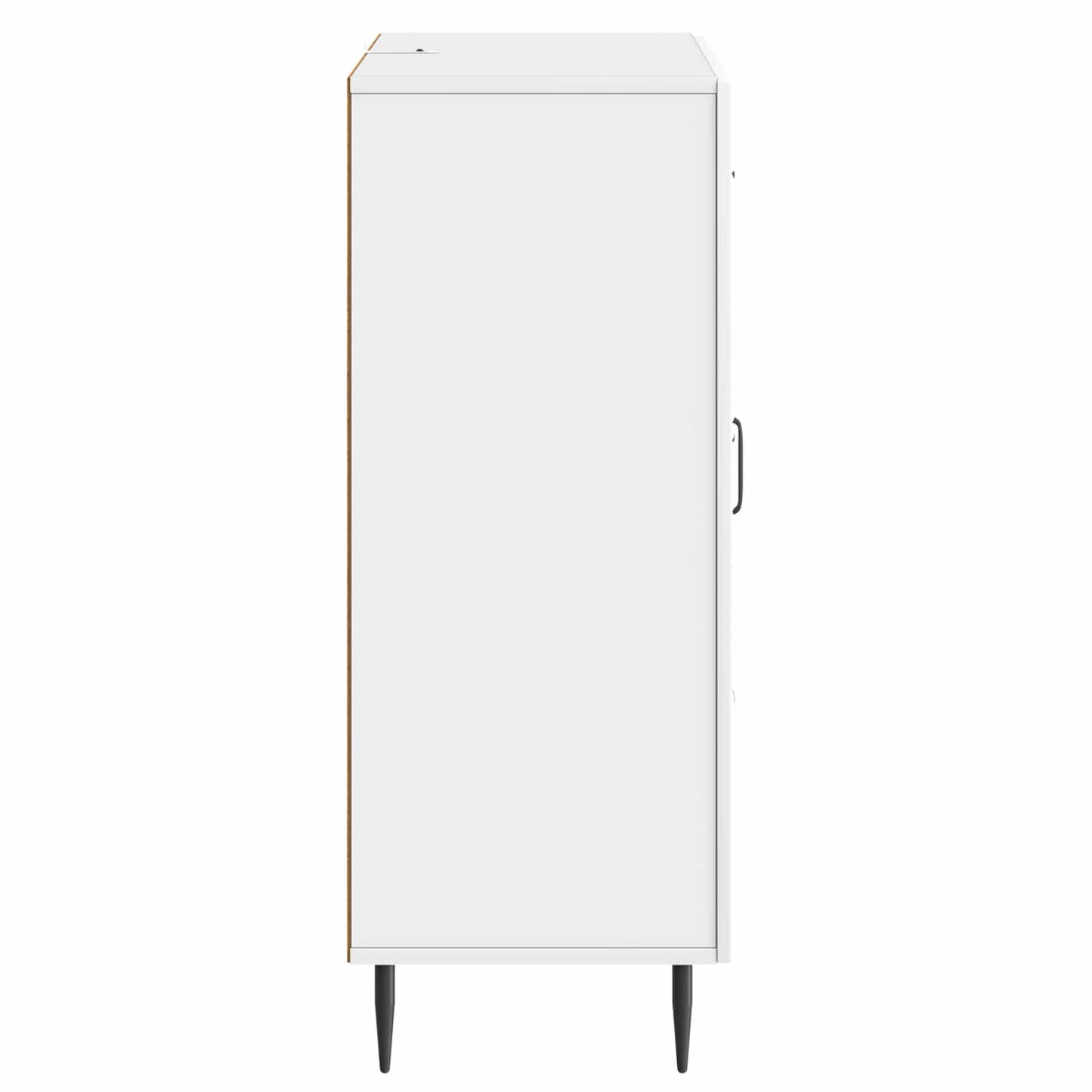 Credenza Bianco Lucido 66 x 34,5 x 89,5 cm Legno ingegnerizzato | homemem39