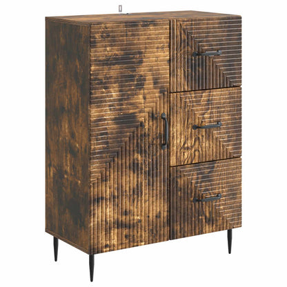 Credenza Rovere Fumo 66 x 34,5 x 89,5 cm Legno ingegnerizzato