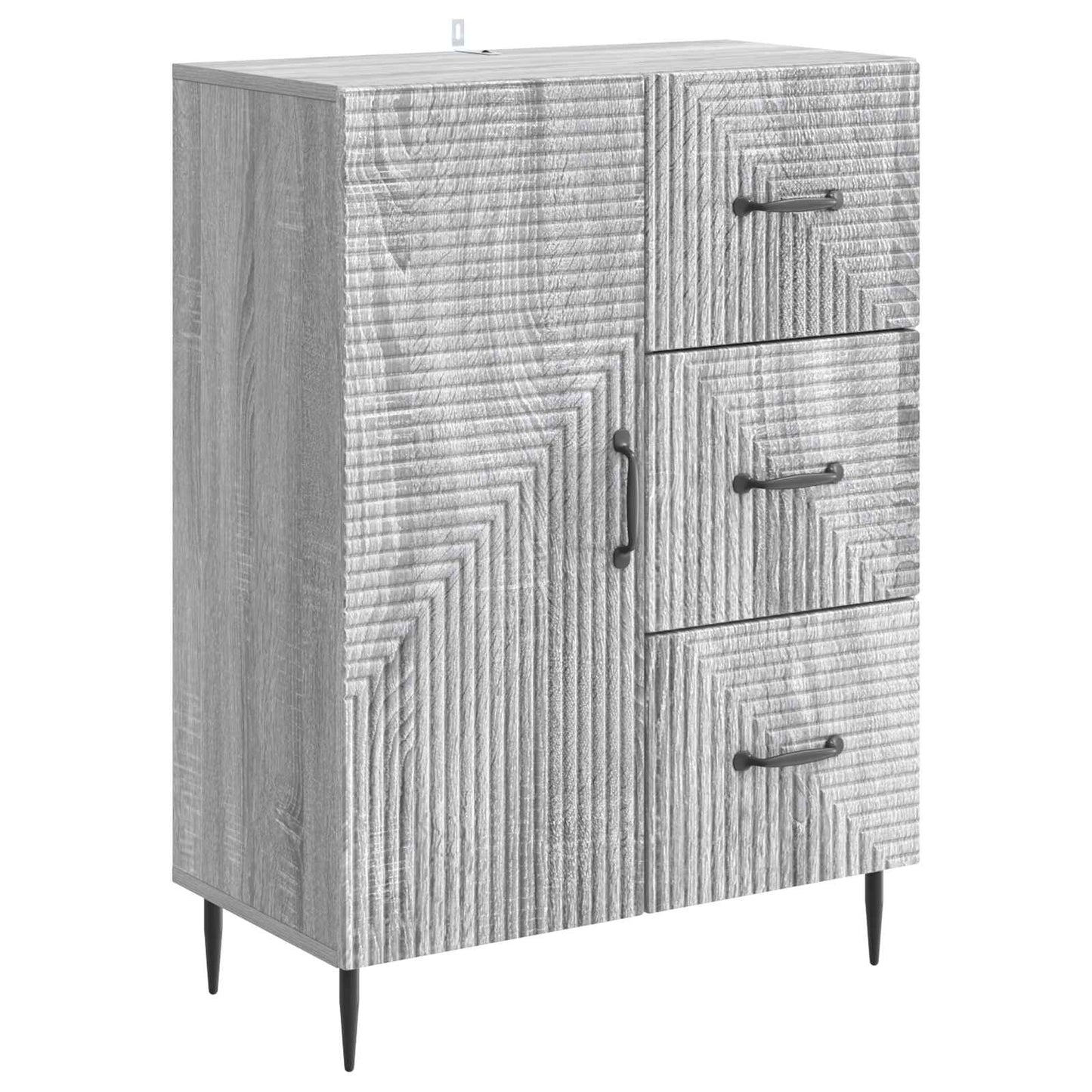 Credenza Grigio Sonoma 66 x 34,5 x 89,5 cm Legno ingegnerizzato | homemem39
