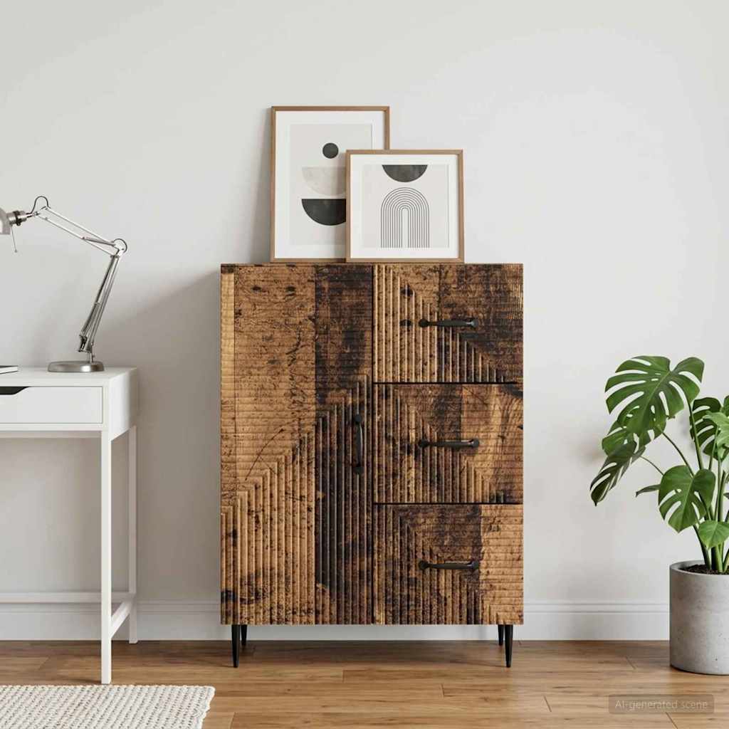 Credenza Legno antico 66 x 34,5 x 89,5 cm Legno ingegnerizzato