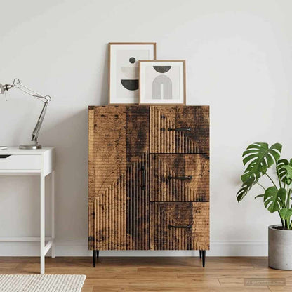 Credenza Legno antico 66 x 34,5 x 89,5 cm Legno ingegnerizzato