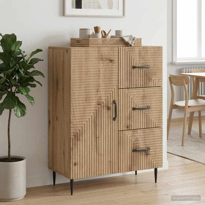 Credenza con cassetto Rovere Artigianale 66 x 34,5 x 89,5 cm