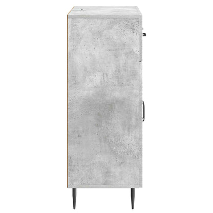 Credenza con cassetto Grigio Cemento 66 x 34,5 x 89,5 cm