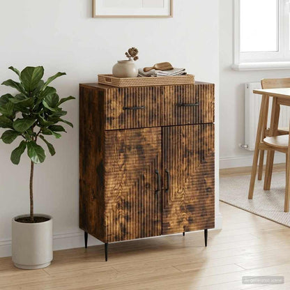 Credenza Rovere Fumo 66 x 34,5 x 89,5 cm Legno ingegnerizzato