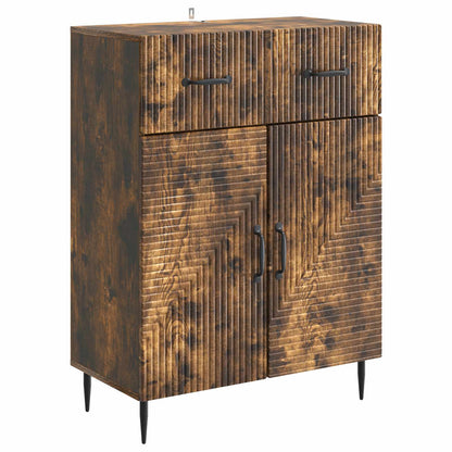 Credenza Rovere Fumo 66 x 34,5 x 89,5 cm Legno ingegnerizzato
