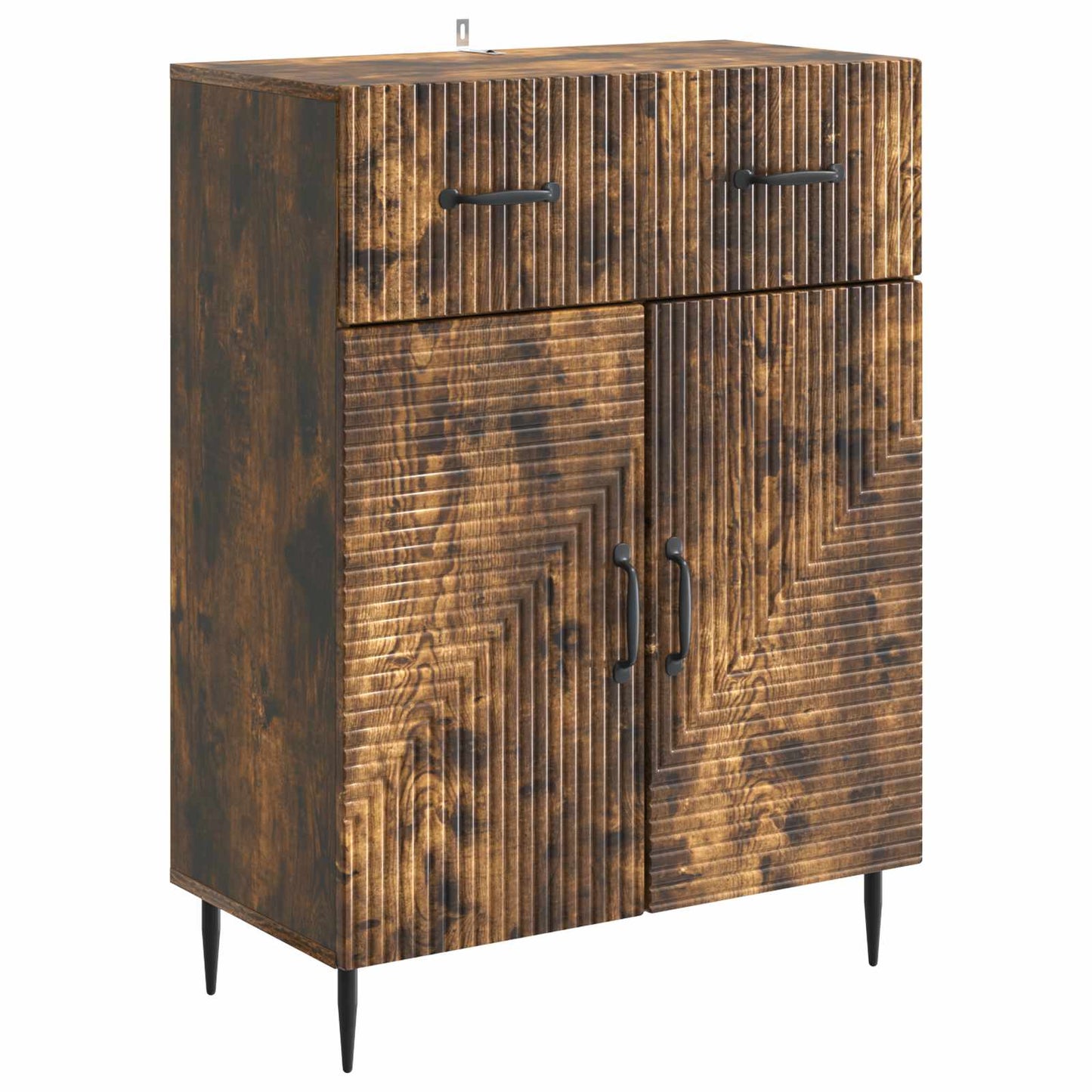 Credenza Rovere Fumo 66 x 34,5 x 89,5 cm Legno ingegnerizzato