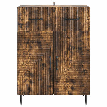 Credenza Rovere Fumo 66 x 34,5 x 89,5 cm Legno ingegnerizzato