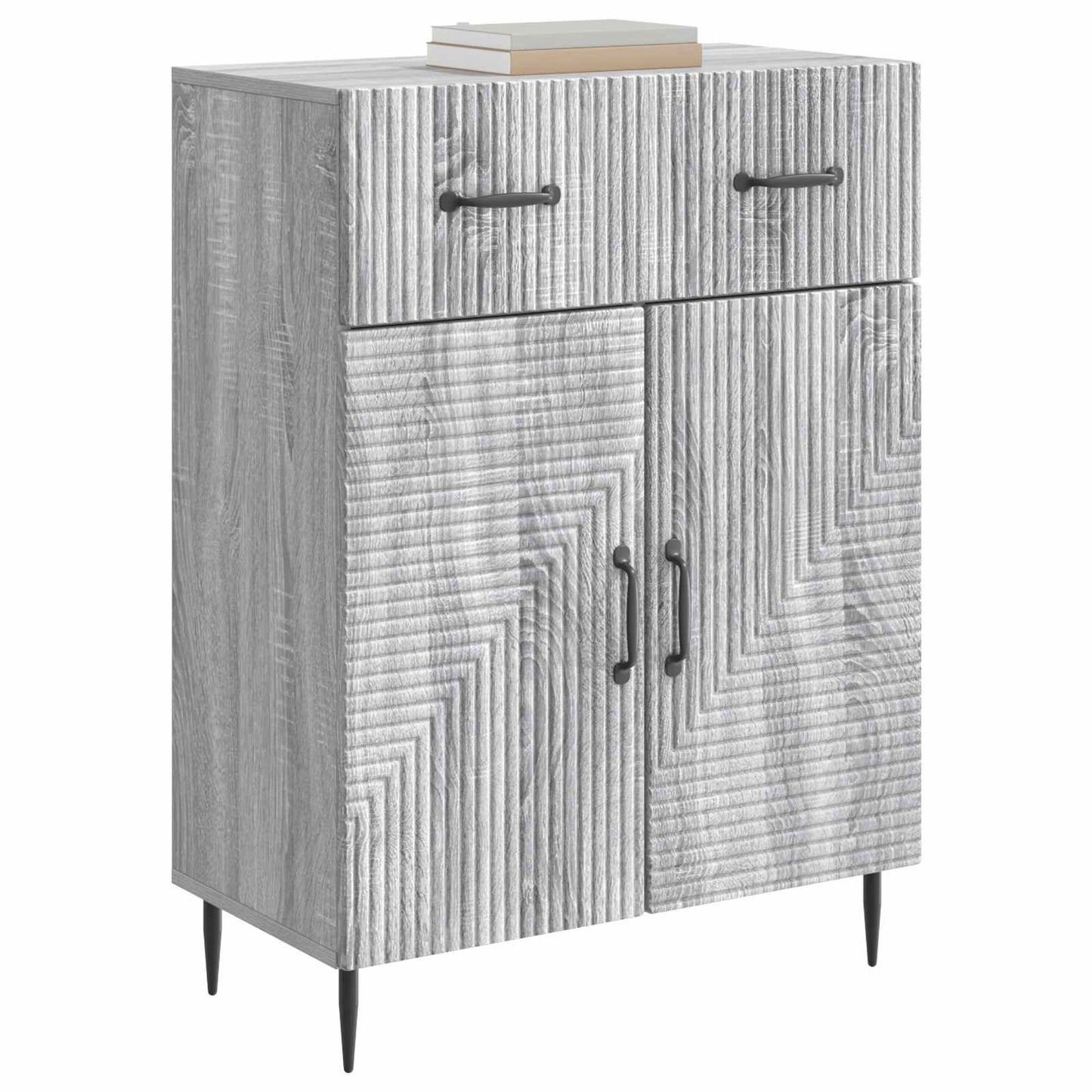 Credenza Grigio Sonoma 66 x 34,5 x 89,5 cm Legno ingegnerizzato | homemem39