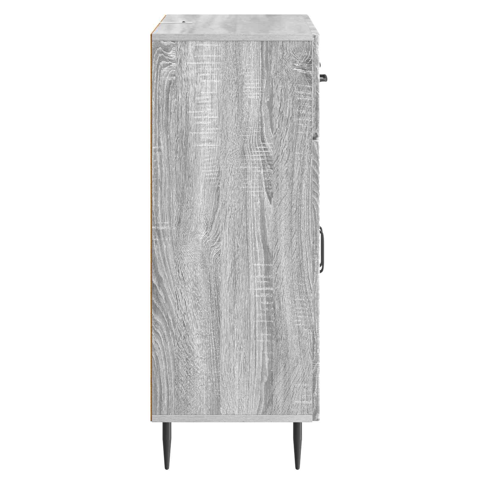 Credenza Grigio Sonoma 66 x 34,5 x 89,5 cm Legno ingegnerizzato | homemem39