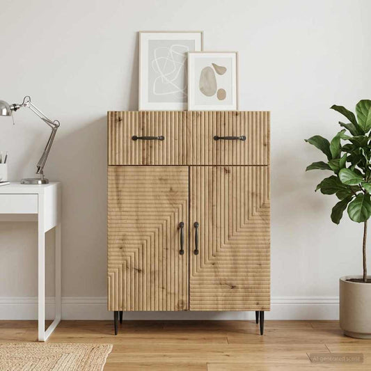 Credenza con cassetto Rovere Artigianale 66 x 34,5 x 89,5 cm
