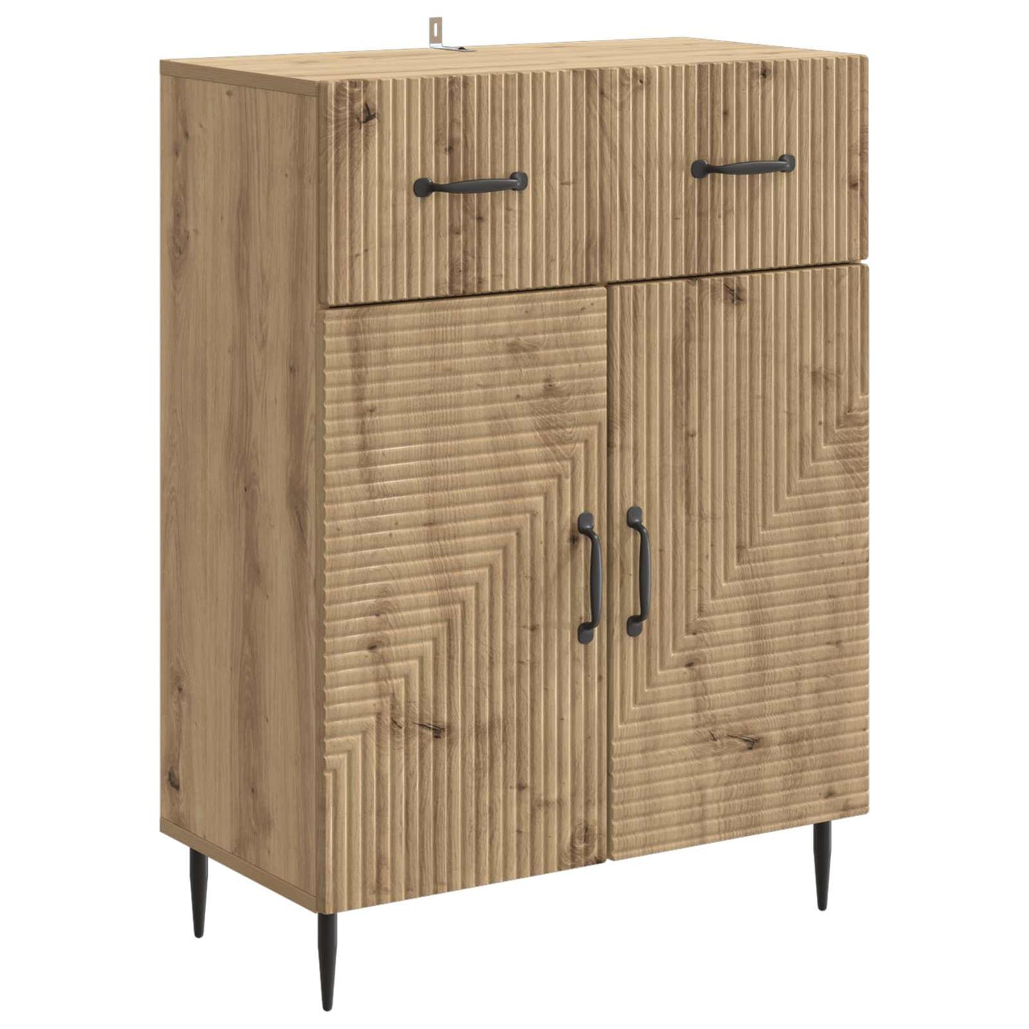 Credenza con cassetto Rovere Artigianale 66 x 34,5 x 89,5 cm | homemem39