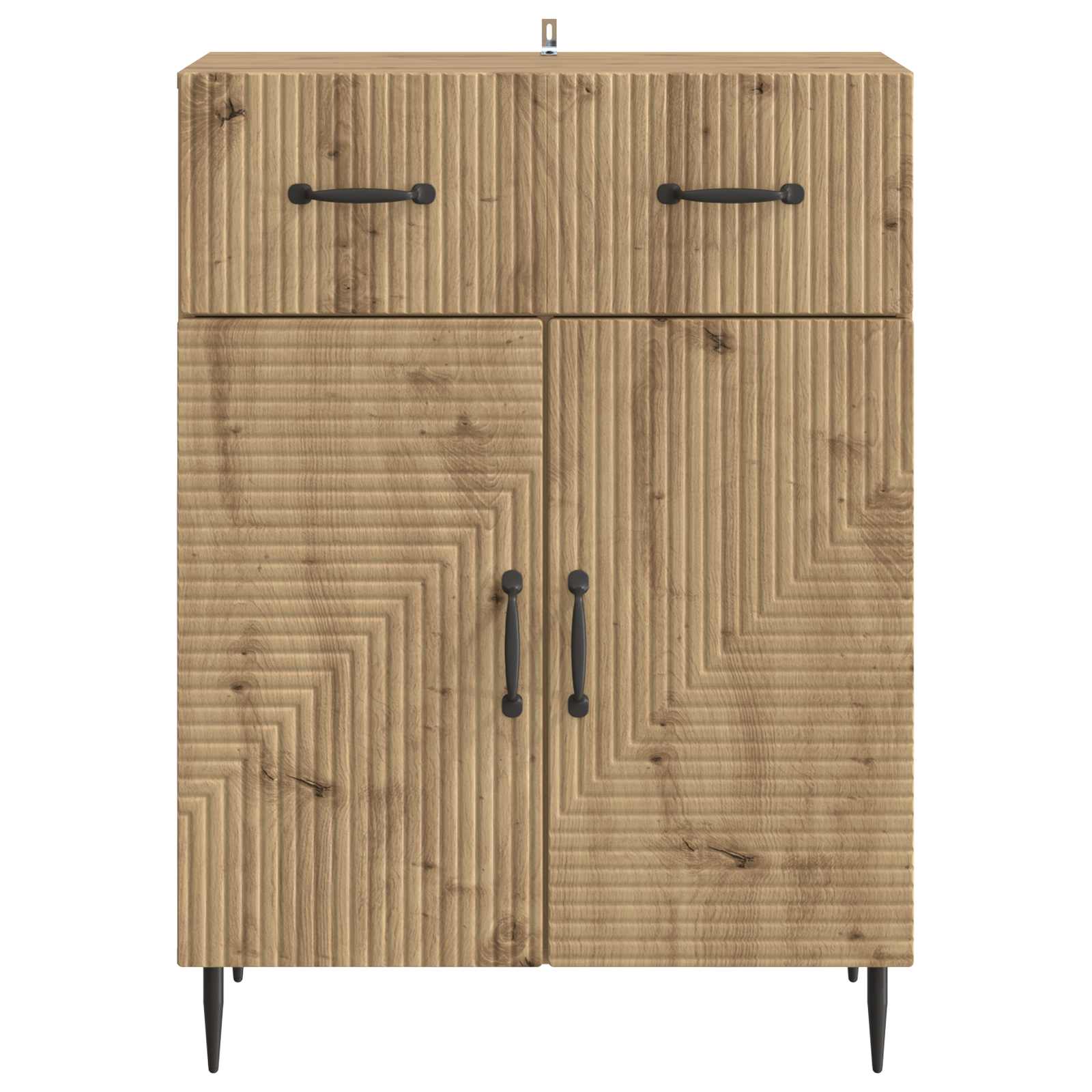 Credenza con cassetto Rovere Artigianale 66 x 34,5 x 89,5 cm | homemem39