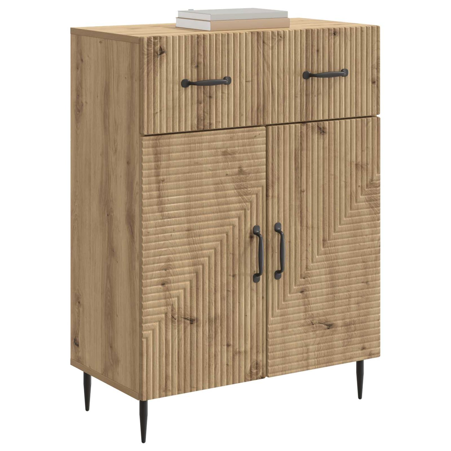 Credenza con cassetto Rovere Artigianale 66 x 34,5 x 89,5 cm | homemem39