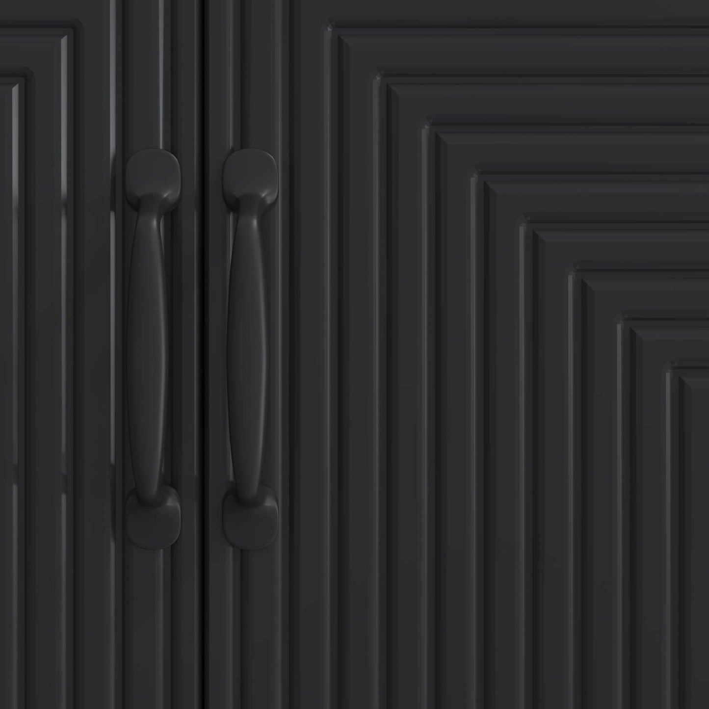 Credenza Nero 89 x 34,5 x 80 cm Legno ingegnerizzato | homemem39