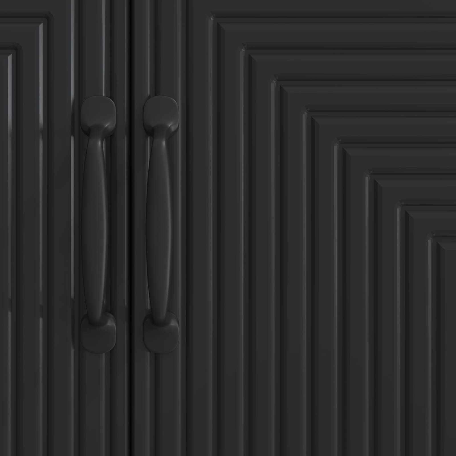 Credenza Nero 89 x 34,5 x 80 cm Legno ingegnerizzato | homemem39
