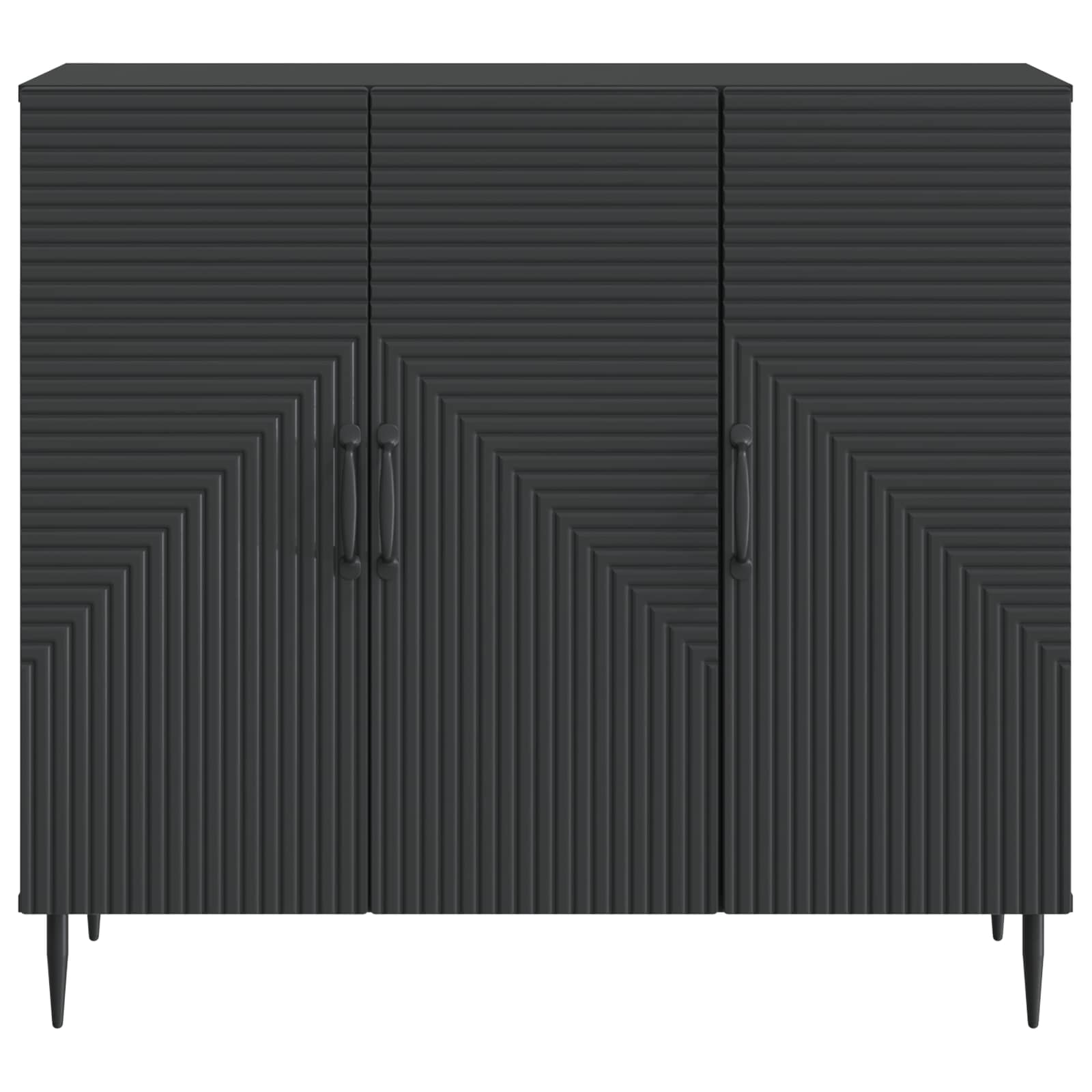 Credenza Nero 89 x 34,5 x 80 cm Legno ingegnerizzato | homemem39
