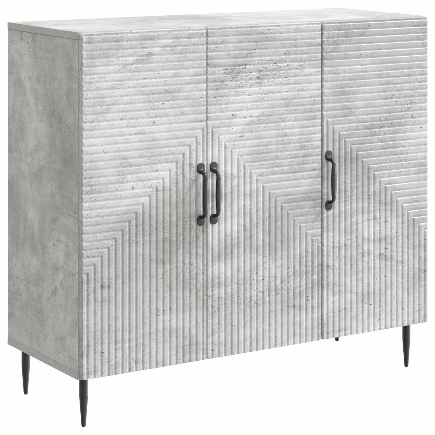 Credenza Grigio Cemento 89 x 34,5 x 80 cm Legno ingegnerizzato | homemem39