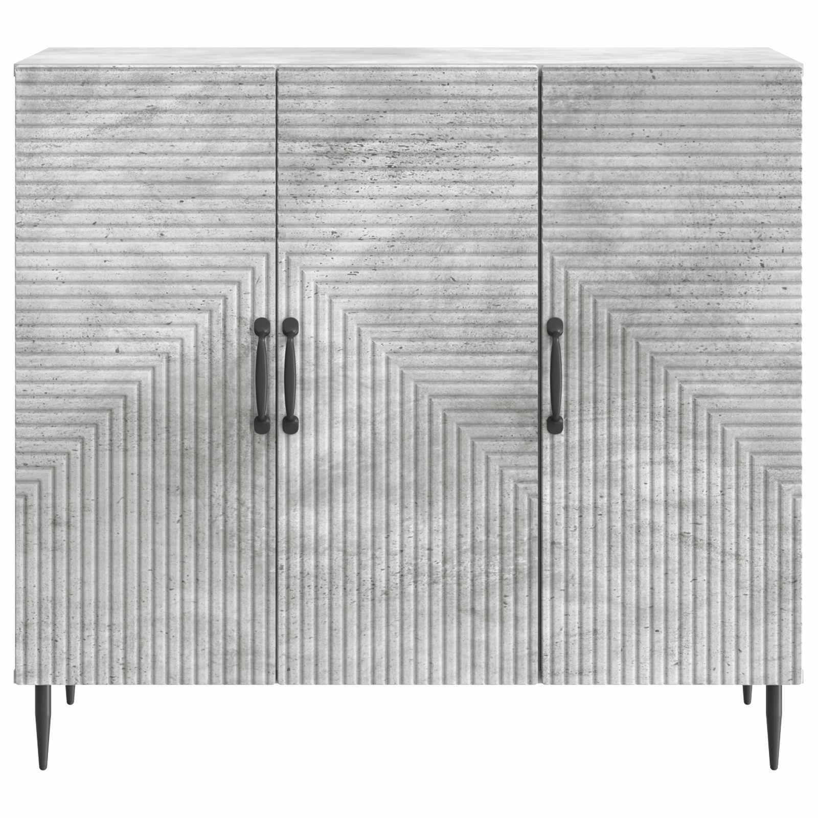Credenza Grigio Cemento 89 x 34,5 x 80 cm Legno ingegnerizzato | homemem39