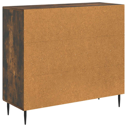 Credenza Rovere Fumo 89 x 34,5 x 80 cm Legno ingegnerizzato | homemem39