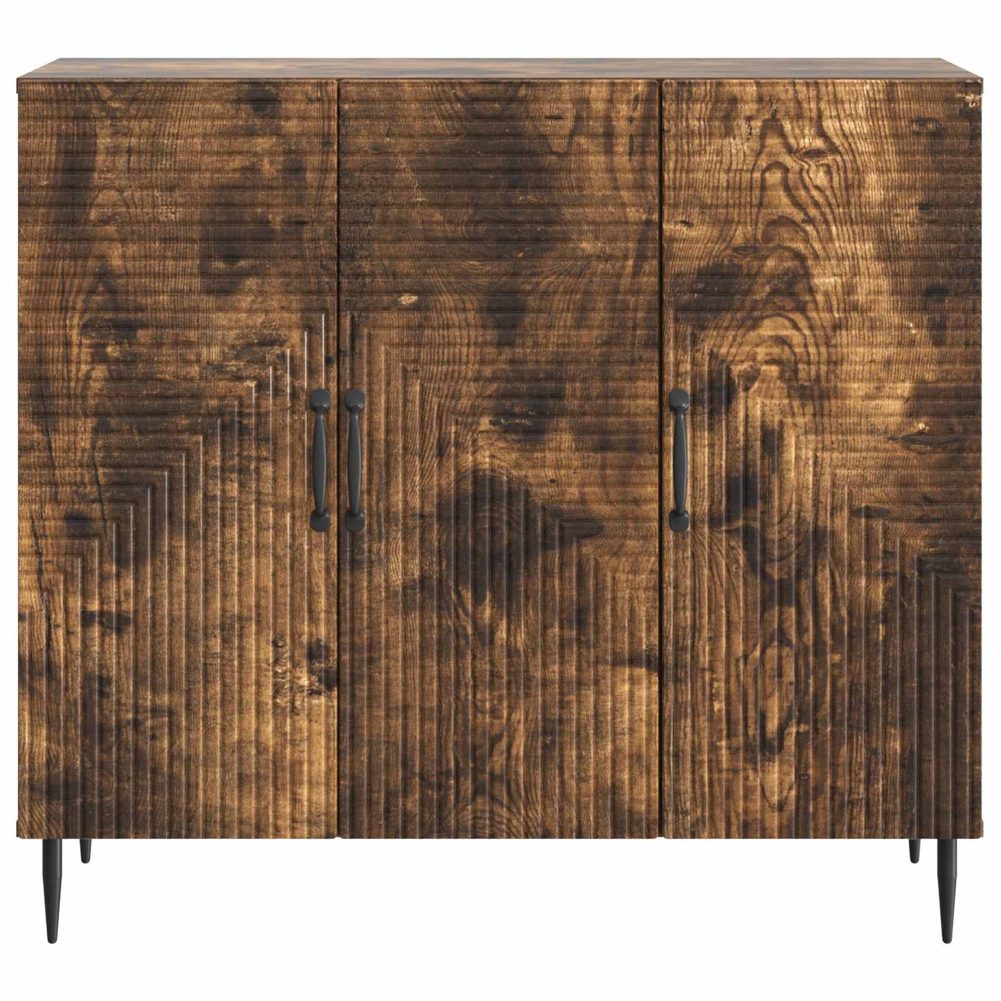 Credenza Rovere Fumo 89 x 34,5 x 80 cm Legno ingegnerizzato