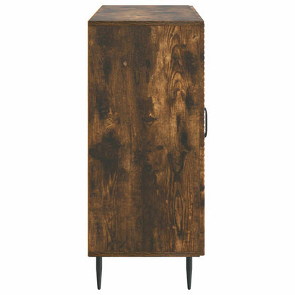 Credenza Rovere Fumo 89 x 34,5 x 80 cm Legno ingegnerizzato